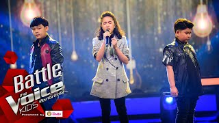 ไทเกอร์ VS โฟร์ท VS ซัน - น้ำตา - Battle - The Voice Kids Thailand - 17 Aug 2020