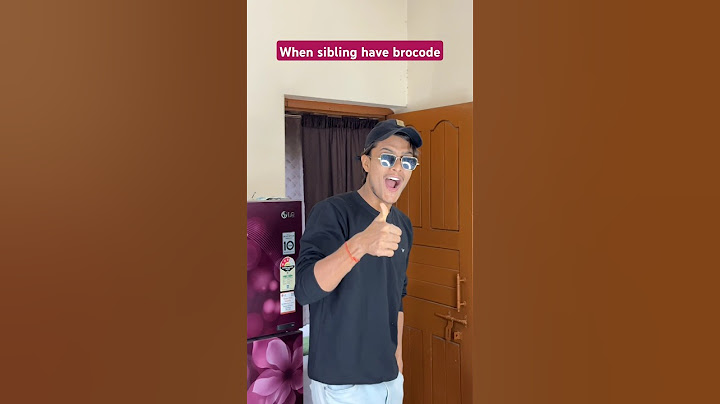 When sibling have brocode | #shorts