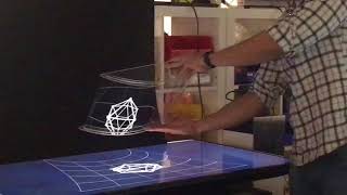 Curved Holograms - test 1