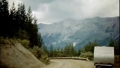 1940's Home Movie of Kootenays National Park, British Columbia, Canada