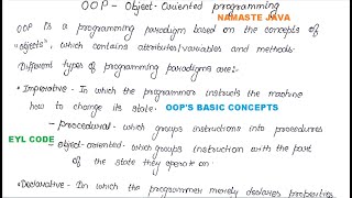 JAVA 026- OOPS CONCEPTS