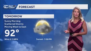 Forecast: Tracking Labor Day weekend rain for the Gulf Coast
