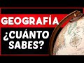 TEST de GEOGRAFÍA 🌎🌎 60 Preguntas de GEOGRAFÍA (Nivel Dificil) | Trivia de Cultura General