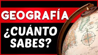 TEST de GEOGRAFÍA 🌎🌎 60 Preguntas de GEOGRAFÍA (Nivel Dificil) | Trivia de Cultura General