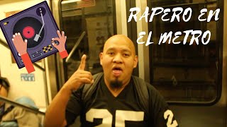 Rapero en el Metro.