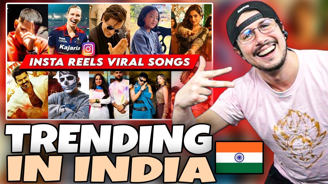 Reacting to India’s Most Trending Reels Songs 2026 🔥🇮🇳