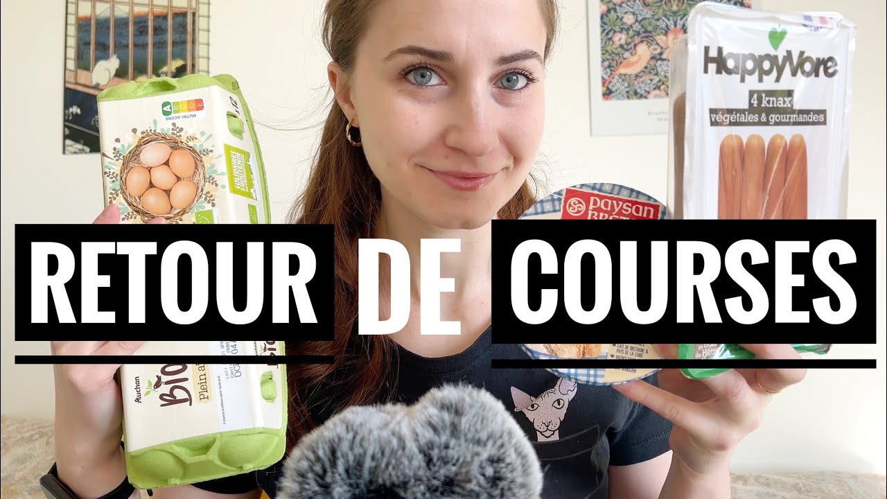 ASMR | Retour de courses #2 🛒