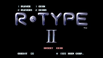 R TYPE II 014 GAME OVER BGM (arcade game music)