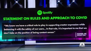 Joe Rogan apologizes to Spotify, company says it will add warnings to Covid content