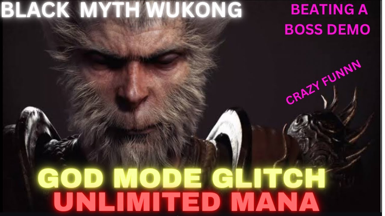 GOD MODE GLITCH - Black Myth Wukong UNLIMITED MANA METHOD AND CRAZY BOSS FIGHT