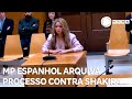 Justiça espanhola arquiva processo contra Shakira por suposta fraude fiscal