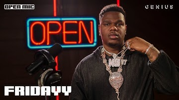 Fridayy "Proud of Me" (Live Performance) | Open Mic