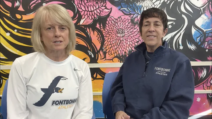 Keri McPhillips and Maria Devine at Fontbonne
