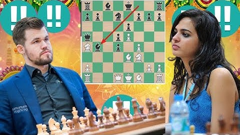 Creative Magnus Carlsen vs Tania Sachdev 143