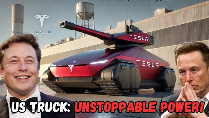Elon Musk Unveils Tesla Tank That SHOCKED The World! - YouTube