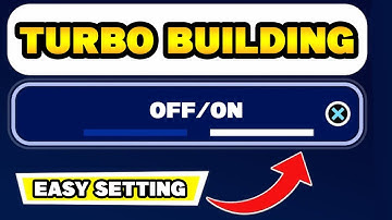 How To Turn Turbo Building On & Off In Fortnite (Enable/Disable Turbo Building Setting)