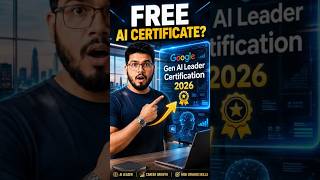 FREE Google AI Certification 2026? 🤯 Google Gen AI Leader Certification Explained!