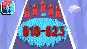 Count Masters - All Levels Gameplay ios (Level 618-623)