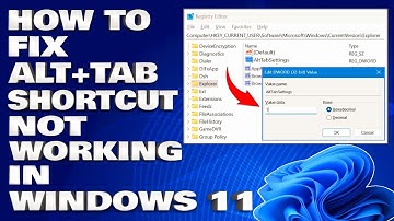 How To Fix Alt + Tab Shortcut Not Working in Windows 10/11 [Solution]