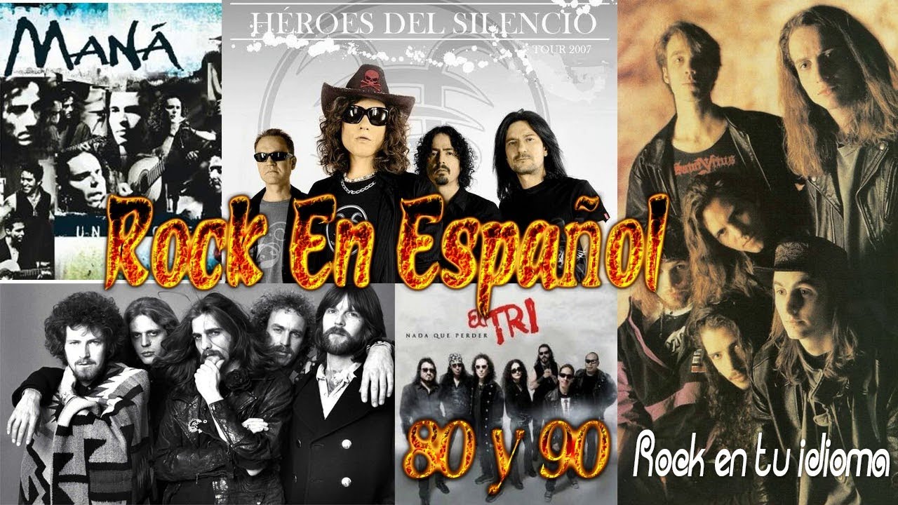Rock En Español de los 80 y 90 - Clasicos Del Rock de los 80 y 90
