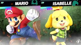 Super Smash Bros Ultimate Amiibo Fights – 7pm Poll Mario vs Isabelle