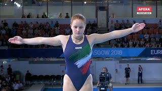 2018EuropeanDivingChampionships - 3m Springboard Final - CHIARA PELLACANI