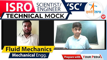Fluid Mechanics Mock Interview for ISRO Scientist-C | Mechanical Engg. | Start Preparation