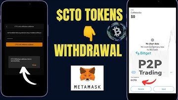 How to claim CTO in metamask || how to sell CTO in #bitget || #metamask #satoshi