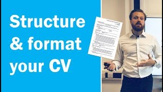 How to format and structure a CV [Get more interviews] by StandOut CV 73,969 views 5 years ago 6 minutes, 54 seconds