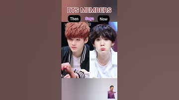 BTS then vs now #shorts #bts #jungkook #taehyung #jimin #suga #rm #jhope #jin #youtubeshorts #BTS