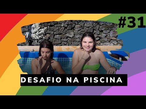 DESAFIO NA PISCINA: PALAVRAS | Gemeas da ilha