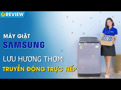 Máy giặt Samsung 8.5 kg: Có Inverter, truyền động trực tiếp (WA85T5160BY/SV) • Điện máy XANH
