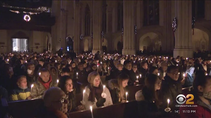 Thousands pack St. Patrick's Cathedral for Christm...