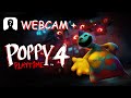 LIVE ON! Jogando Poppy Playtime 4 com Webcam! #liveshorts #poppyplaytime