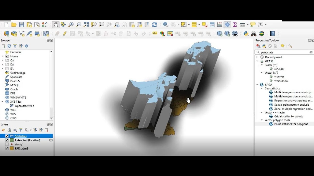 QGIS Earth Quake Analysis | Civil Engineering Stuff - YouTube