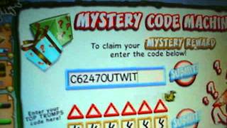 binweevil codes and top trump codes