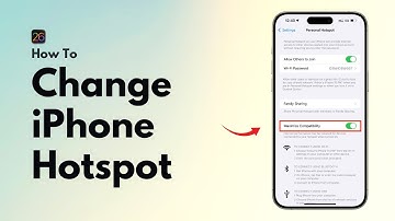 How to Change iPhone Hotspot From 5 ghz to 2.4 ghz