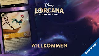 Disney Lorcana Spielanleitung für TCG Spielerinnen - Wilkommen