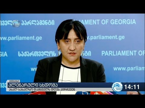 დღეს პარლამენტი ახალ სახალხო დამცველს აირჩევს