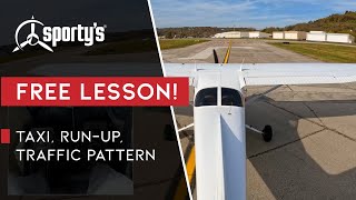 Taxi, Run up, Traffic Pattern | Free Online Ground School Lessons