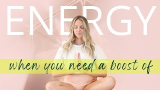 When You Need More Energy | Kundalini Yoga