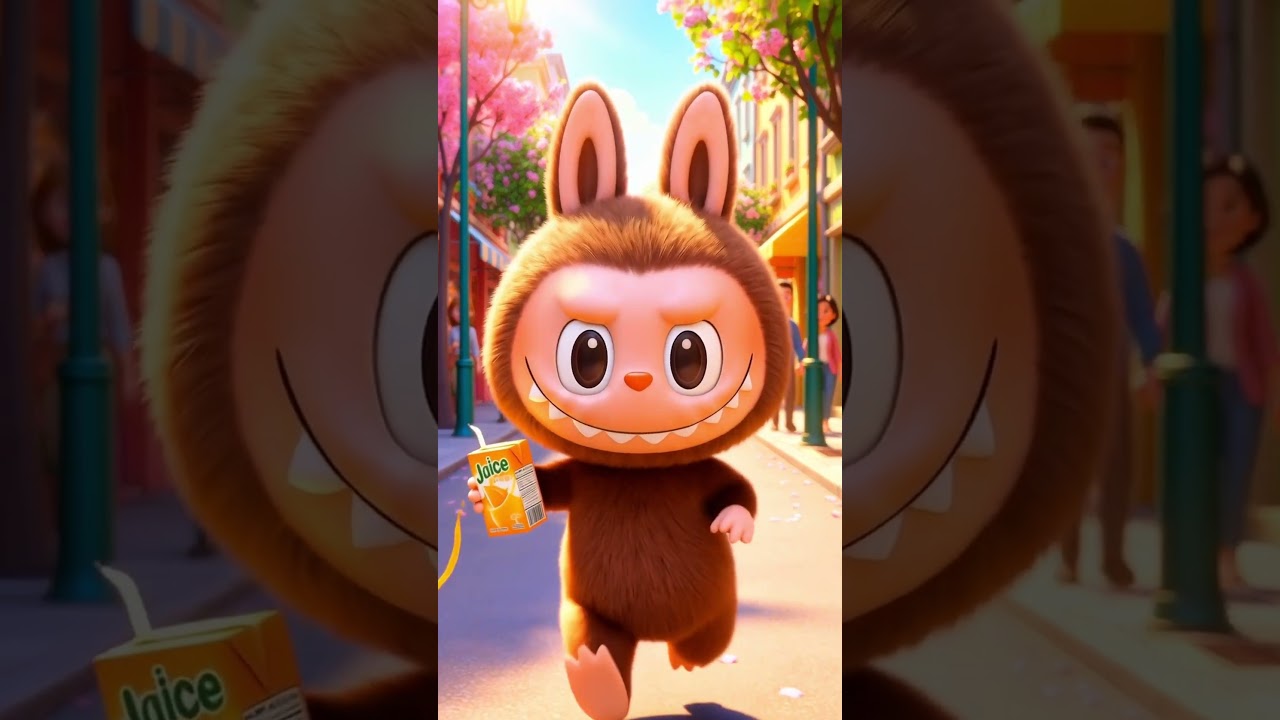 Labubu stole Vegeta’s fruit juice