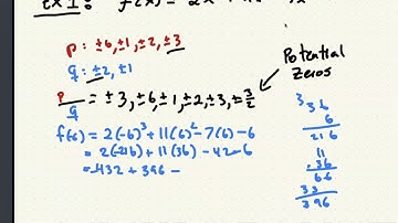 Precalculus: Section 4.2: Finding Rational Zeros of Polynomials