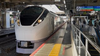 【JR東日本】特急ひたち16号品川行きE657系ｶﾂK13編成16M列車上野駅9番線発車シーン