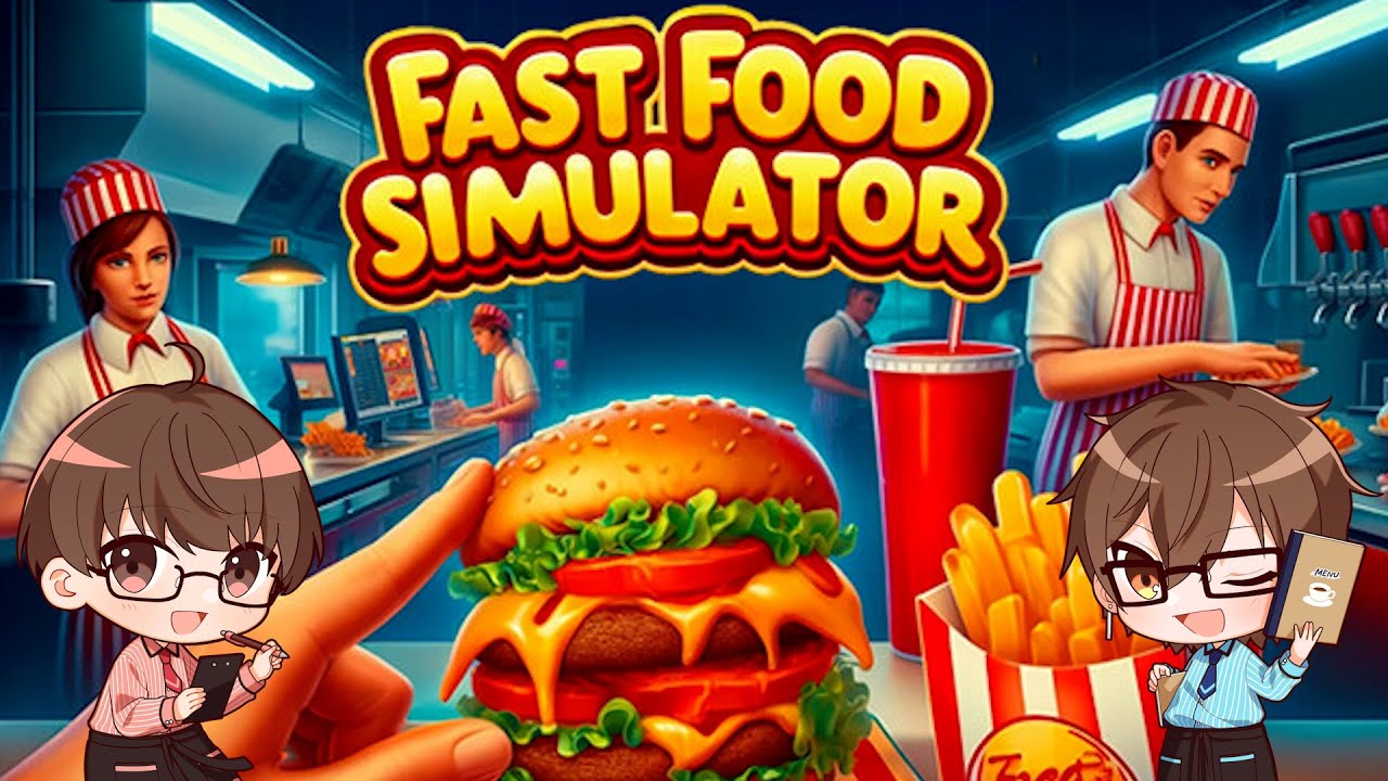 【アルジャン】ファストフード店で働くことになりました🍟#アルジャンスイパラコラボ記念リレー