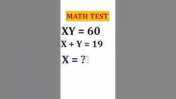 Mathematics Question -- Math Skills -- Maths IQ Test -- #maths #mathspuzzle
