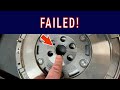 Fault found on ENGINE VIBRATION!  Dual mass flywheel PROBLEMS! DMF replacement