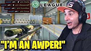 Summit1g Pops OFF & Destroys Team in ESEA Open League Trying to Forfeit Win! | CS:GO