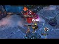 Vayne Quadrakill+Pentakill in One Game