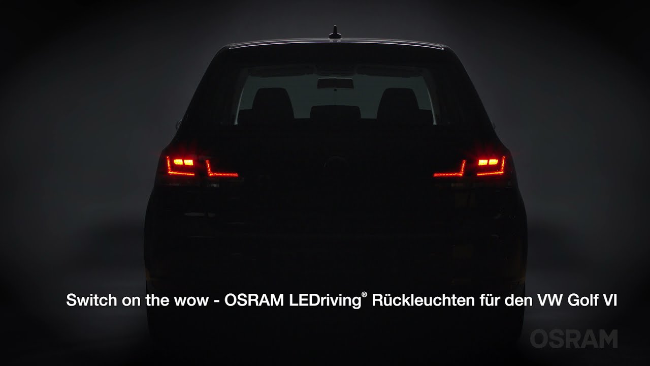 OSRAM LEDriving® Rückleuchten für VW Golf VI Produkt Trailer (DE) 